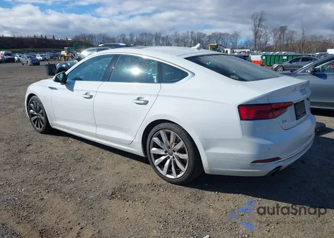 2018 Audi A5 2.0T Premium из США, поврежденный, VIN WAUBNCF50JA008543